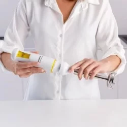 Taurus Robot 750 Easy Inox 750W Hand Blender with Stainless Steel Rod and Anti-Splash Bell Yellow - Taurus - Image 6